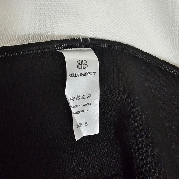 Bella Barnett Allegra White Black Corset Bandage Sleeveless Jumpsuit Size Small - Picture 8 of 9